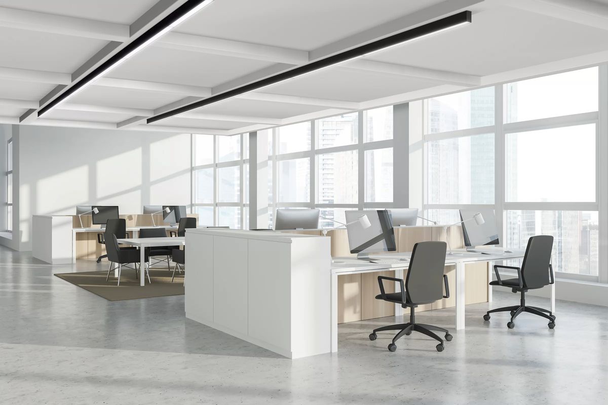 LED-Deckenleuchte Philips TrueLine PIR SEN 34W 3100lm 927…965 DALI 1449mm Al