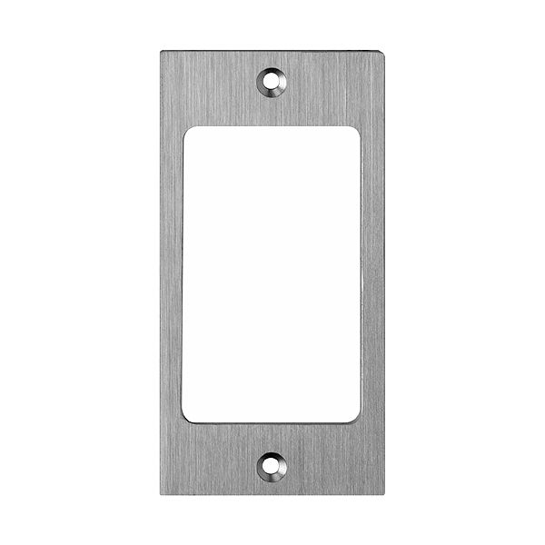 Befestigungsrahmen FH 1×1 FLF Al weiss