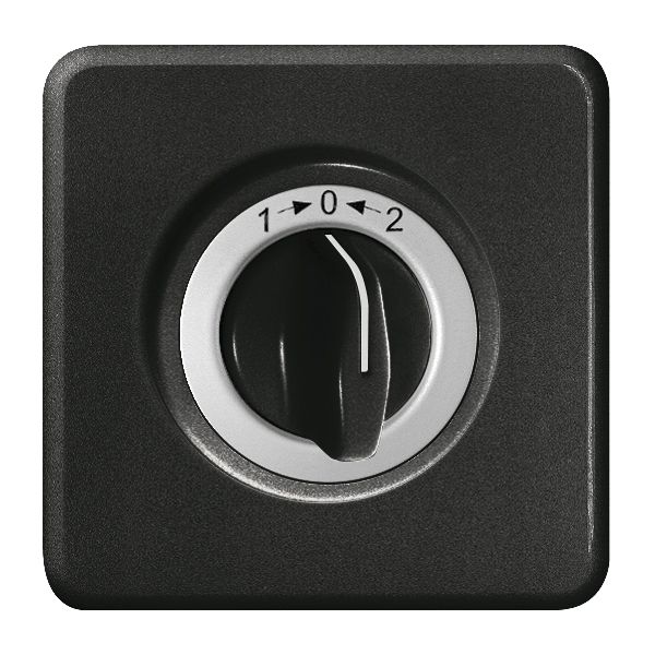 UP-Frontset 1-0-2 schwarz, für Schwenktaster FH