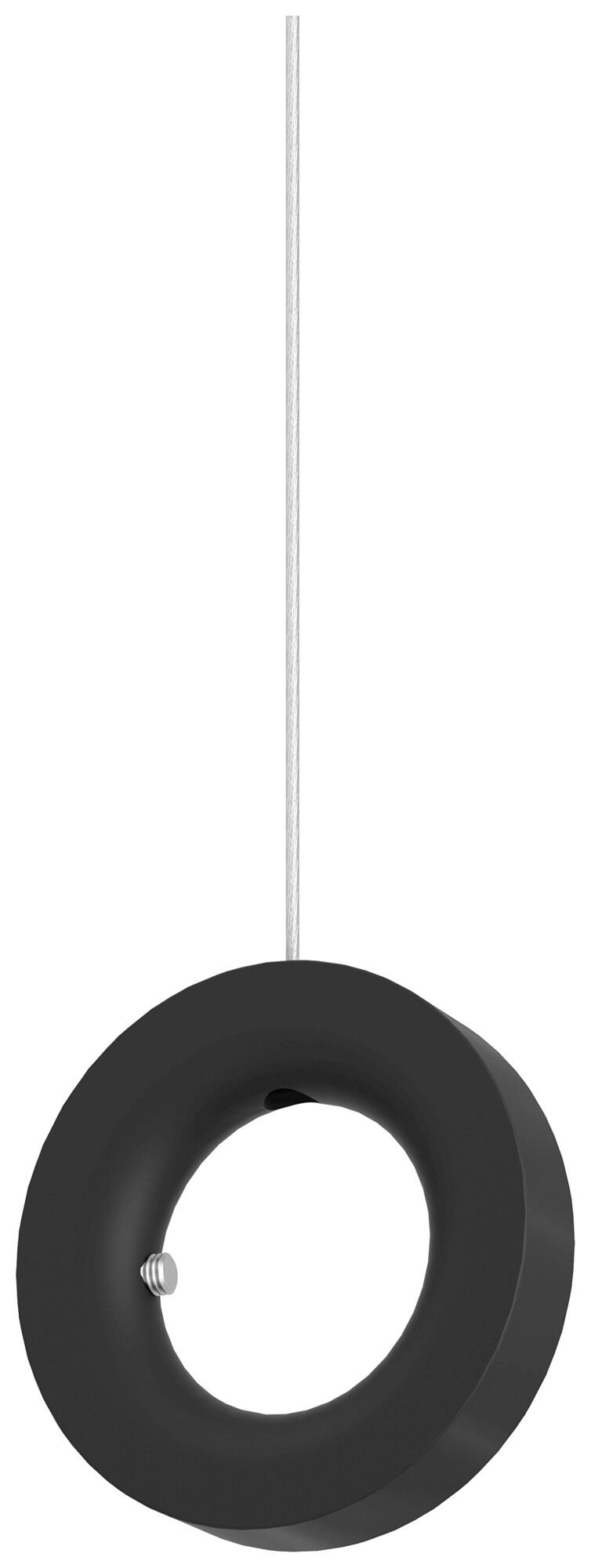 Support Eglo ROPE22 Ø42×2000×9mm aluminium noir