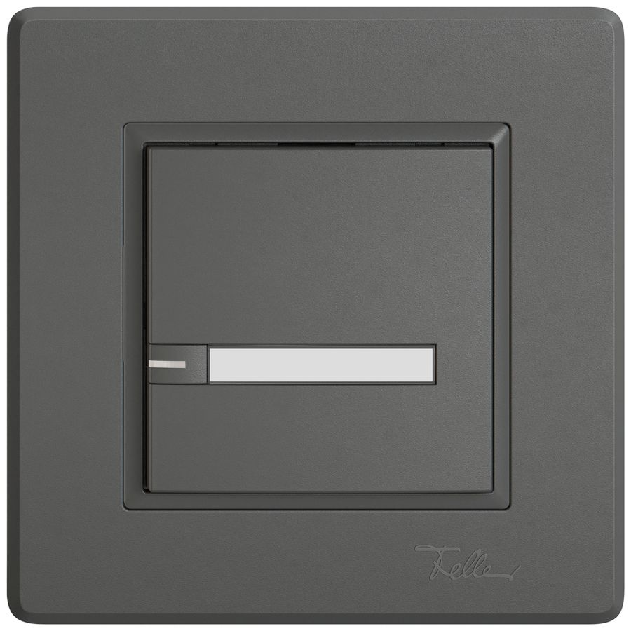 UP-KNX-Taster RGB EDIZIO.liv SNAPFIX® Temperaturfüh.RGB-LED Pap.1×T 1-Tbed.dgu