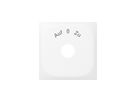Plaque frontale SIDUS avec gravure blanc
