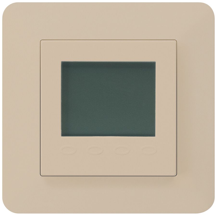 Termostato ambiente INC kallysto.trend C con display beige