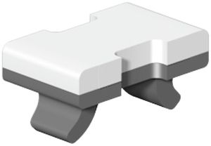 Marqueur de borne Weidmüller Dekafix 38416 MM PC-ABS, TPU, blanc