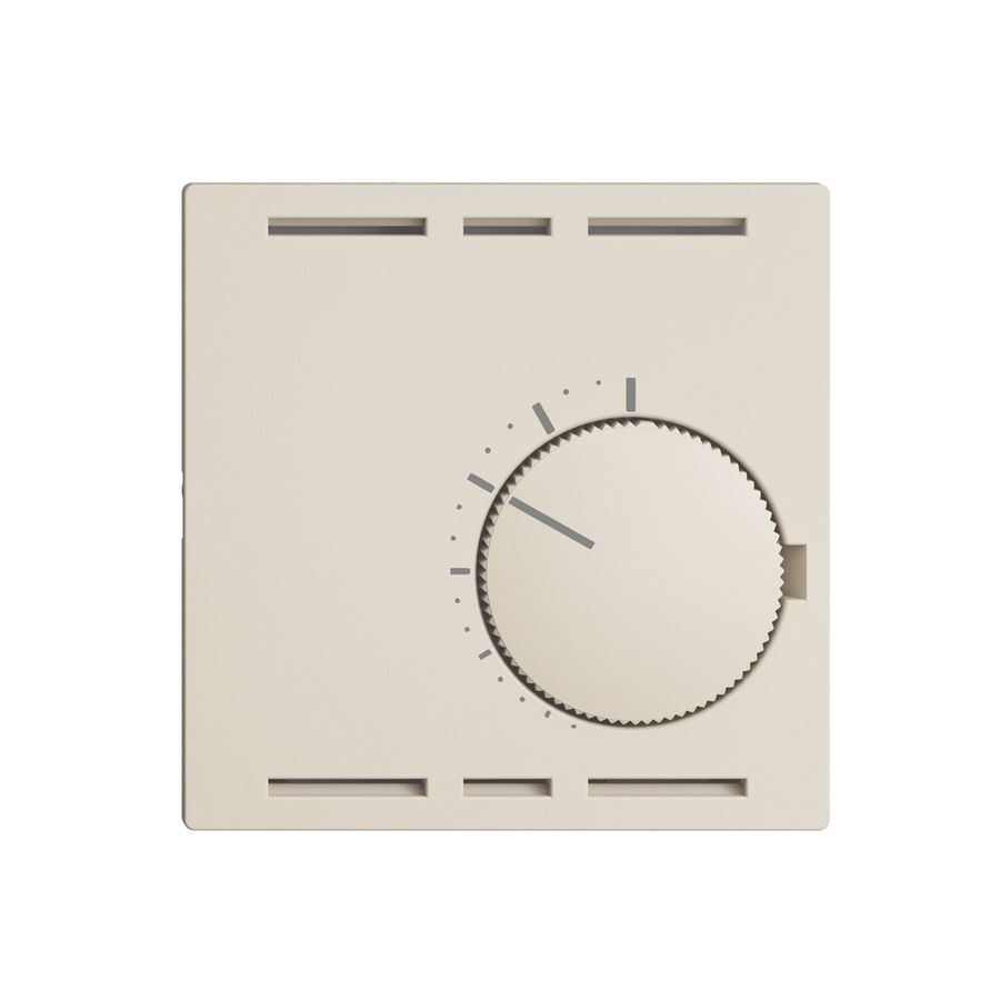 UP-Raumthermostat EDIZIOdue crema, ohne Schalter