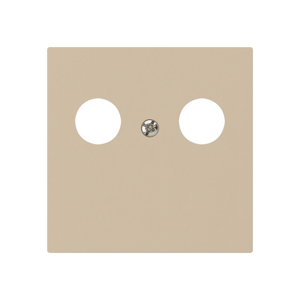 Placca frontale kallysto per R&M HWS beige 2×coass.