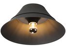 Decken-/Wandleuchte SLV BATO 45 CW E27 60W Ø450mm schwarz