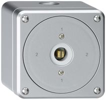AP-Steckschlüsselschalter robusto ohne Klappdeckel 3/1P aluminium Vierkant