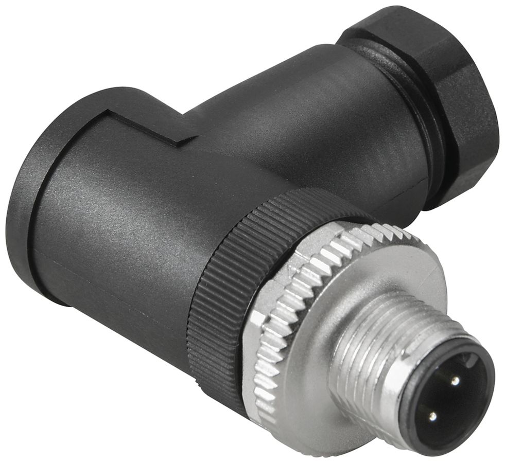 Fiche WM SAISW coudée à visser M12 0.75mm² 4…6mm 5L