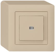 AP-Leuchtdruckschalter kallysto 3/2L beige