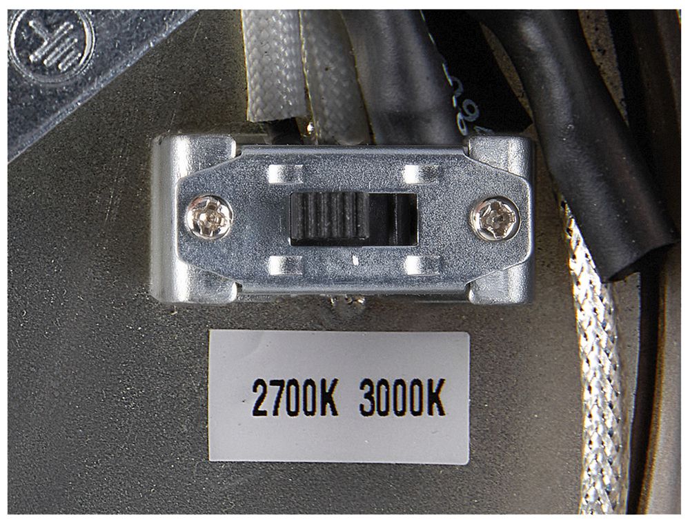 LED-Pendelleuchte SLV ONE FLAT 23W 1300lm 927/930 DIM Ø600 schwarz