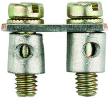 Querverbinder Weidmüller Q DLI geschraubt 2L Raster 6.1mm 24A grau