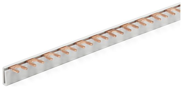 Kammschiene WM G-1L-210/16 12×Gabelform 17.8mm 80A 16mm² grau