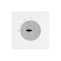 Interrupteur à clé EDIZIO.liv a.KABA 1007F/631984 1P 0-1-2-3 p=67mm bc