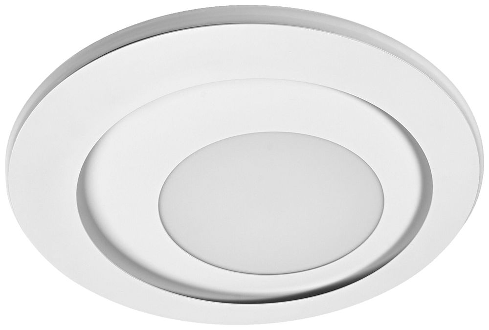 LED-Deckenleuchte LEDVANCE ORBIS SPIRAL Round 27W 1600lm 3000K Ø400mm weiss