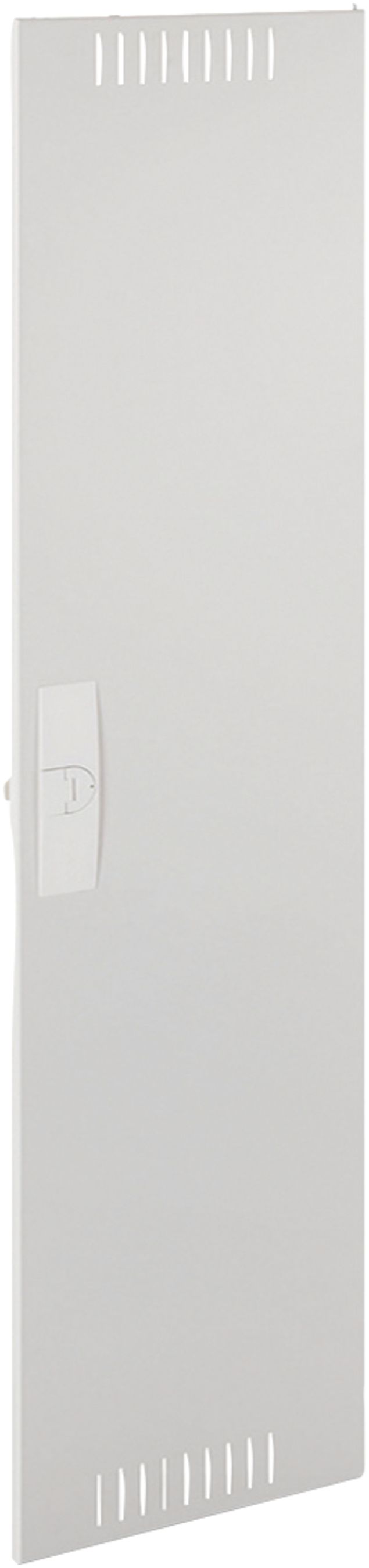 Tür rechts geschlitzt Hager univers 269×1200×12mm IP30 weiss