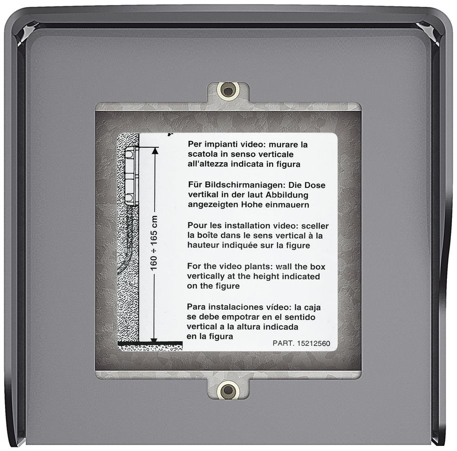 AP-Gehäuse Sfera 1 Modul graphitgrau