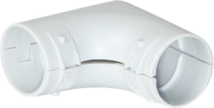 Angolo PVC HSB per TIT M16 grigio chiaro senza alogeni