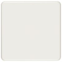 Abdeckplatte III blind weiss