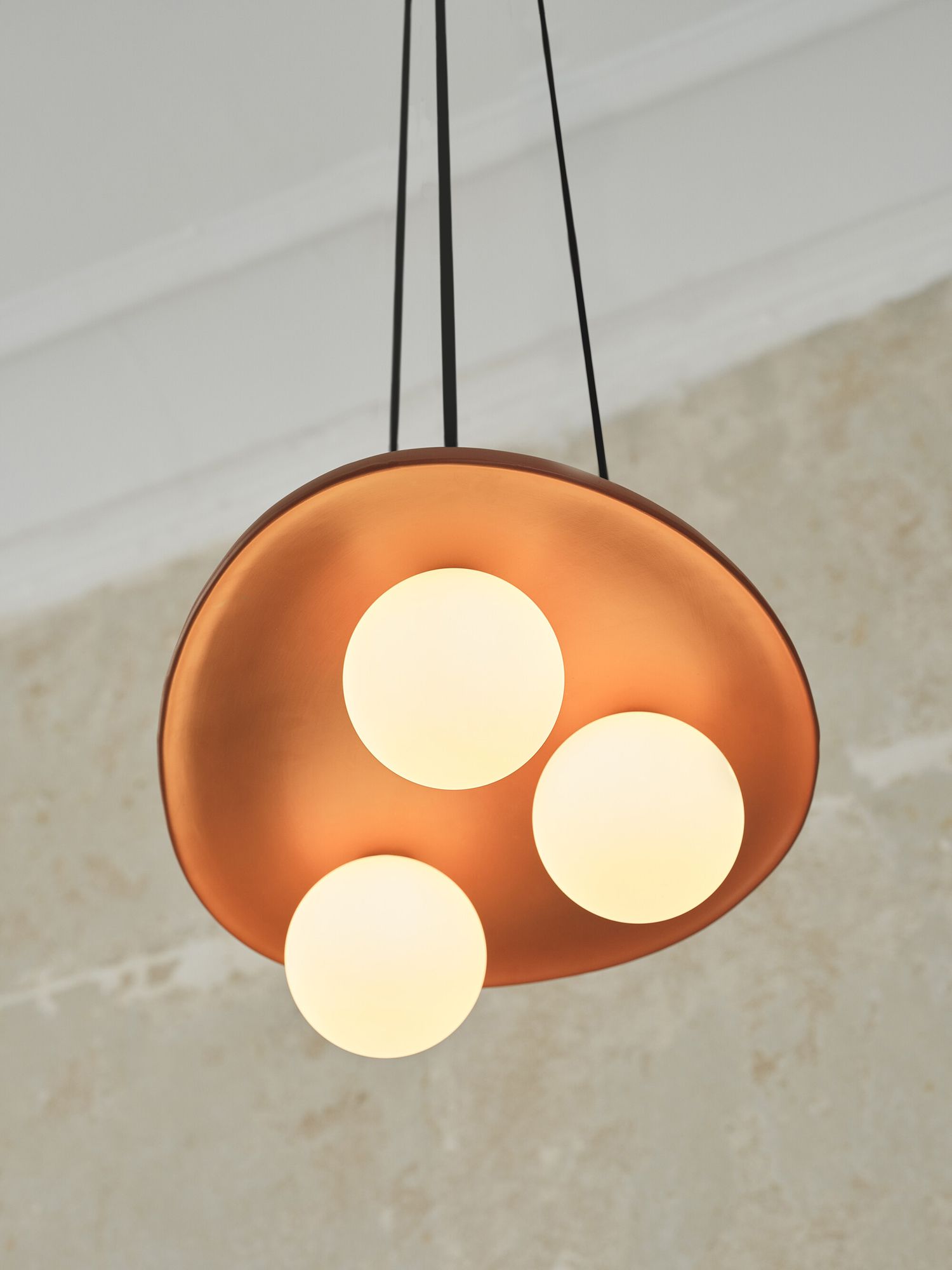 Pendelleuchte LEDVANCE Decor Clay G9 3×5W 500×385mm braun