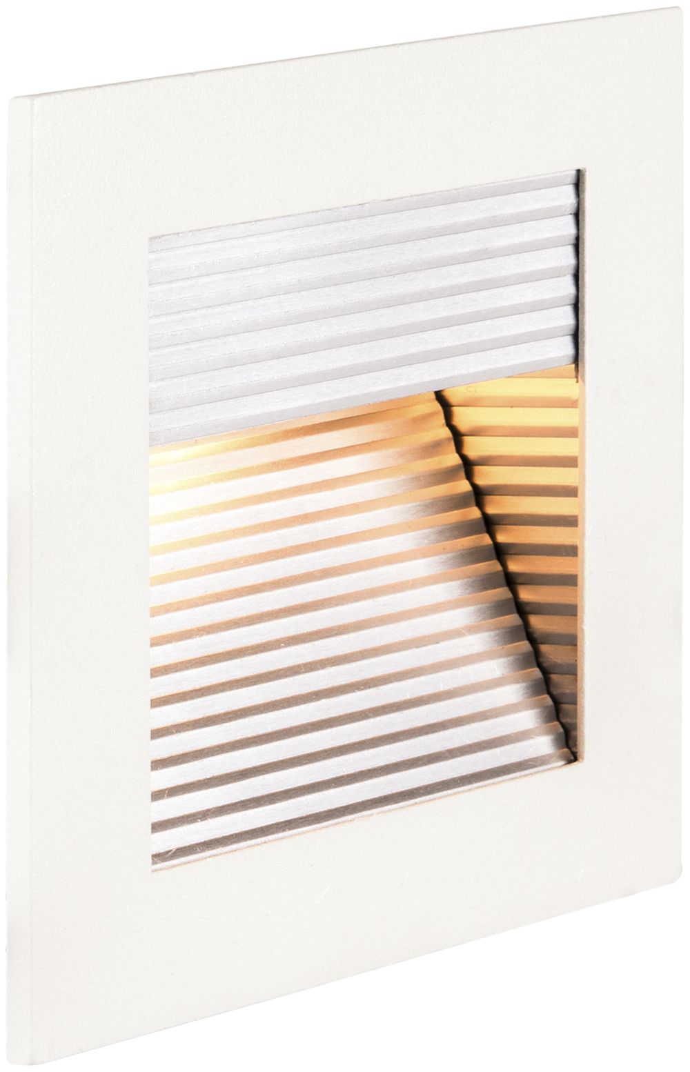 Applique INC LED SLV FRAME CURVE 3W 140lm 2700K 90×90×55mm blanc