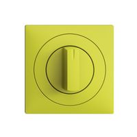 Frontset EDIZIOdue lemon 60×60mm für Drehschalter
