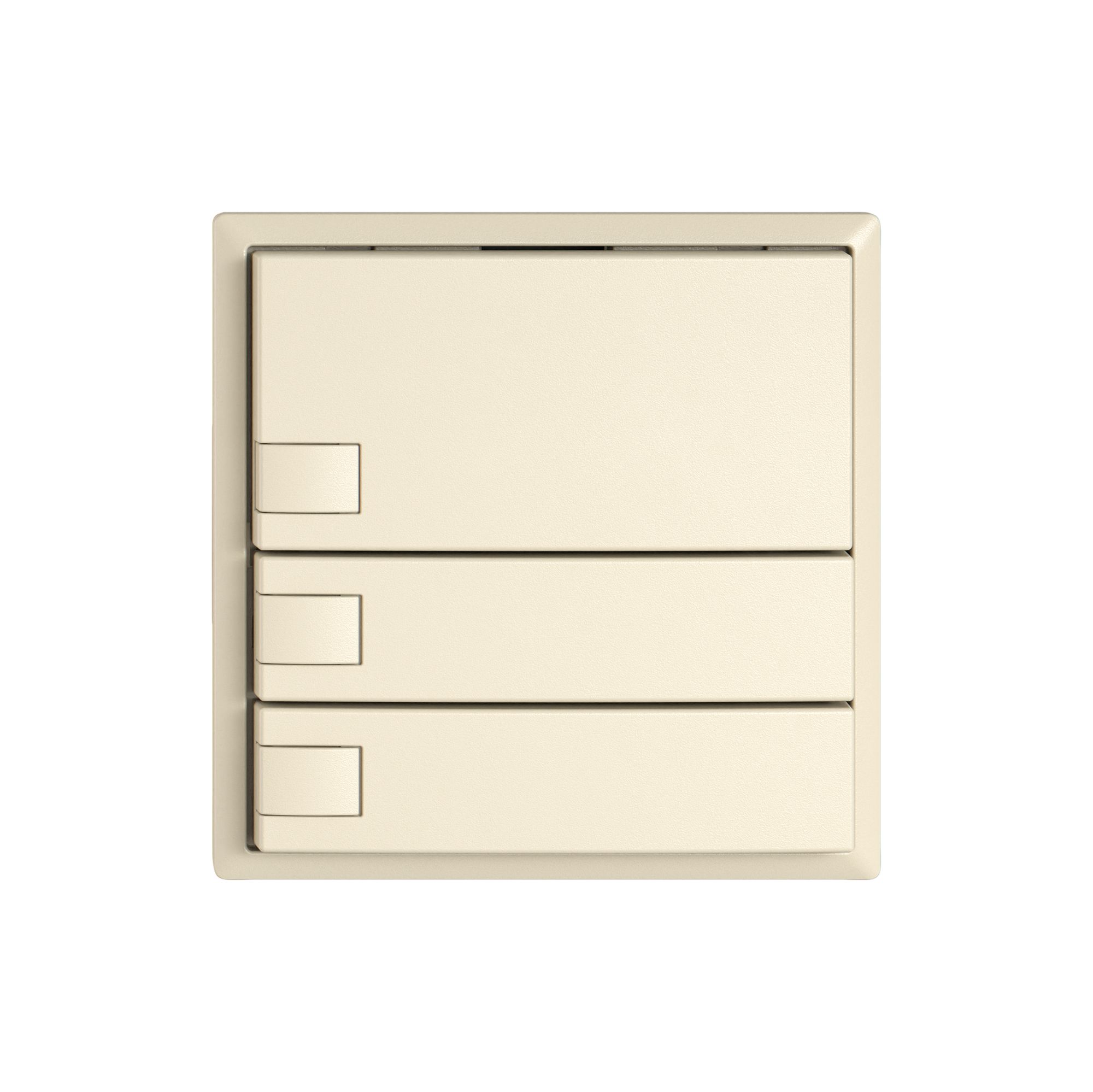 Universaltaster EDIZIO.liv UNI SNAPFIX® 5…48V o.LED 3× 1-Tbed.cr