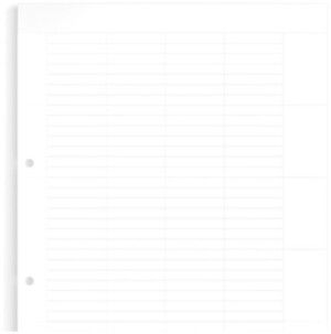 Einsteckschild Weidmüller ESO 5 S DIN A4 40×7mm Papier weiss