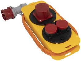 Stromverteiler Brennenstuhl 1×CEE16+2×T25 2m 5×1.5mm² CEE16