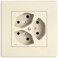 UP-Montageset EDIZIO.liv SNAPFIX® für 3×T13 getrennt Shutter cr