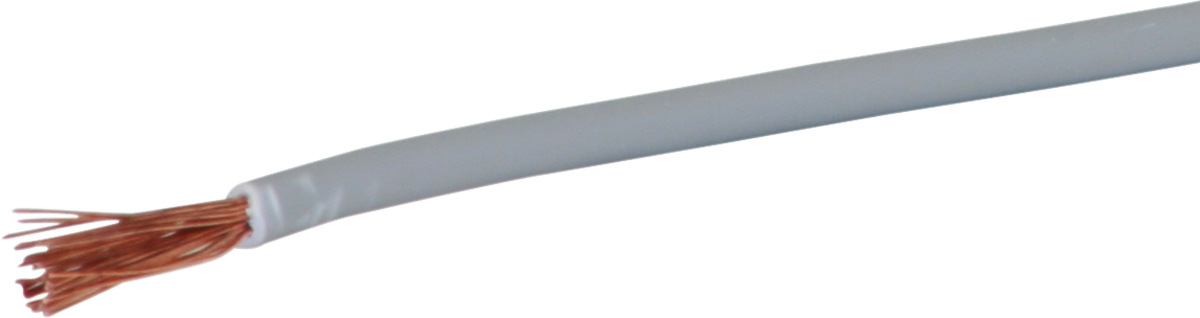 T-Litze 1mm² grau Eca, Spule à 200m