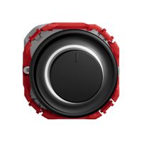 Dimmer STANDARDdue SNAPFIX® Univ.bel.ws 4…400W/4…400VA/4…200W/VA sz