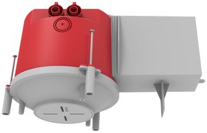 EB-Gehäuse Spotbox Mini Fix 80T mit Tank