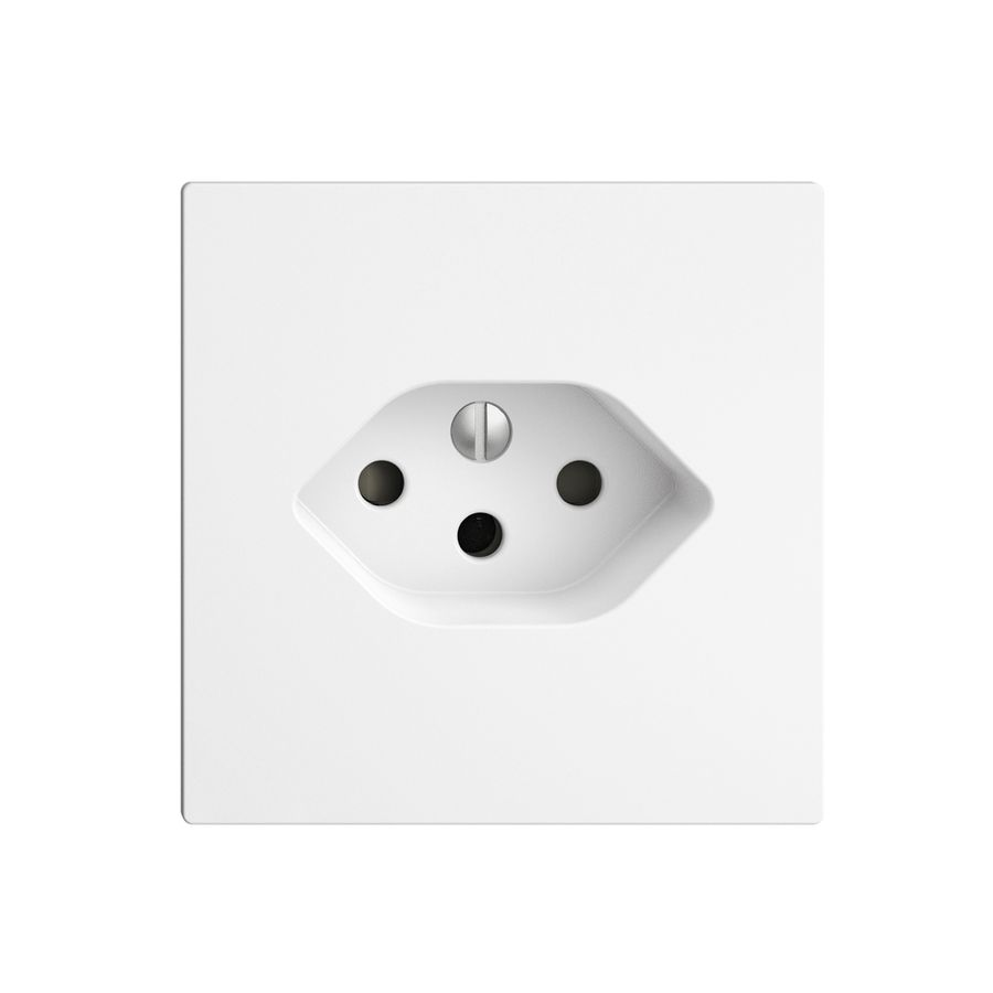 UP-Steckdose EDIZIOdue T13 weiss 60×60×41mm