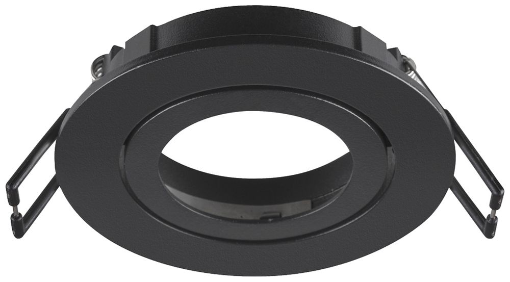 Einbaurahmen SLV NEW TRIA 68 Aluminium Ø82×26mm schwarz