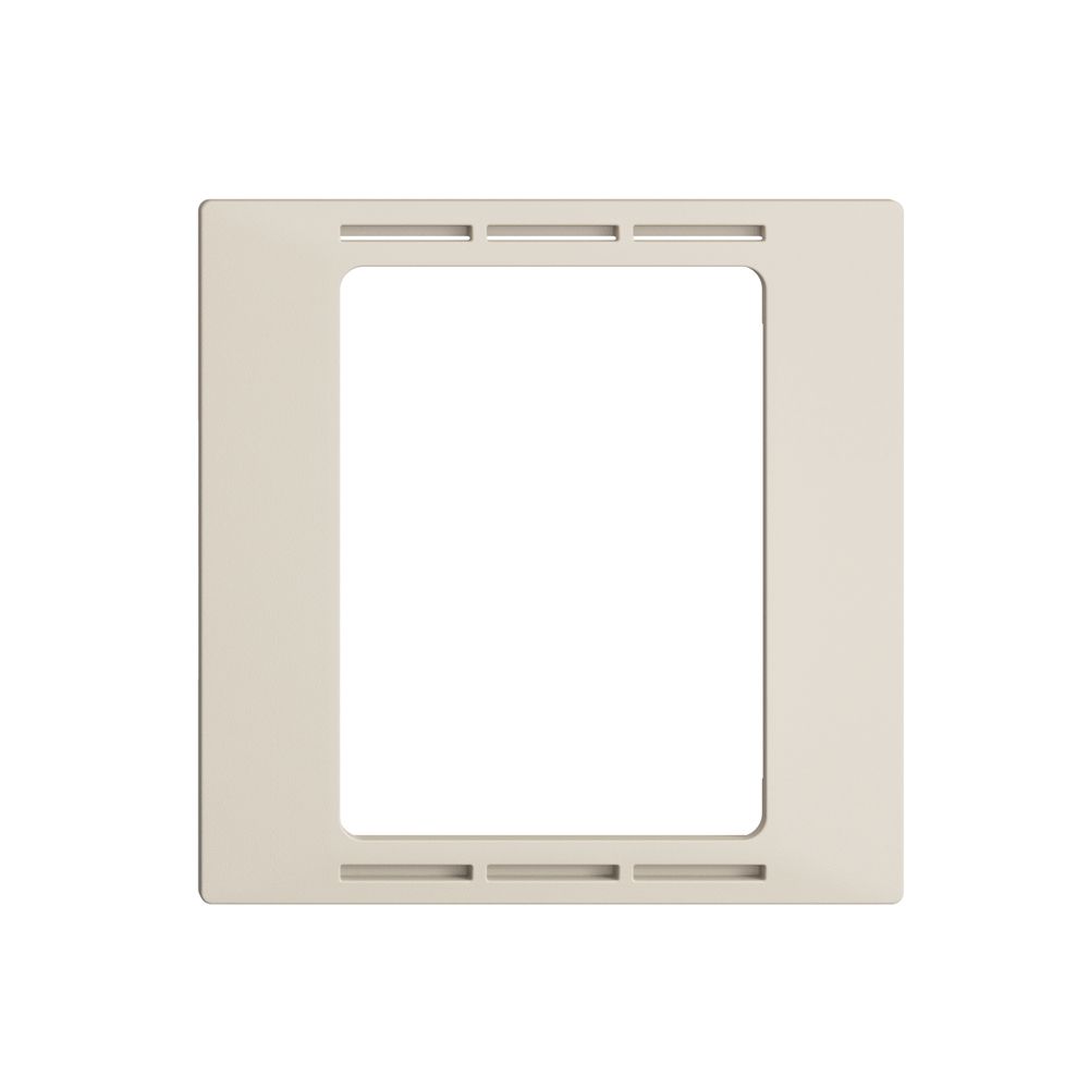 UP-Frontset EDIZIOdue F crema für Raumthermostat mit Display