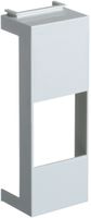 Halterung für Messgeräte Hager lang zu DIN00 für versenkte Messgeräte 44×44mm