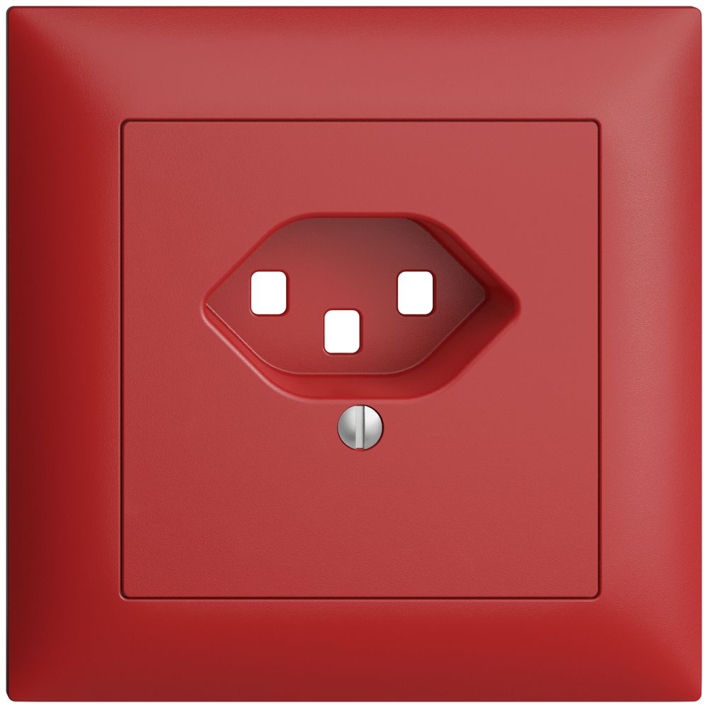 Kit frontale INC EDIZIOdue berry 88×88mm 1×T23