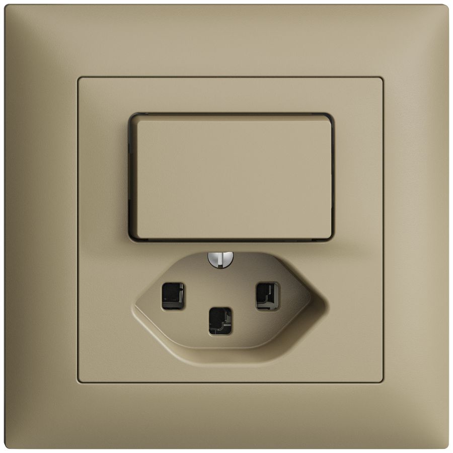 UP-Kombination 3/1L+T23 16A EDIZIOdue sand