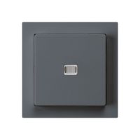 Frontset kallysto anthrazit mit Linse 60×60mm