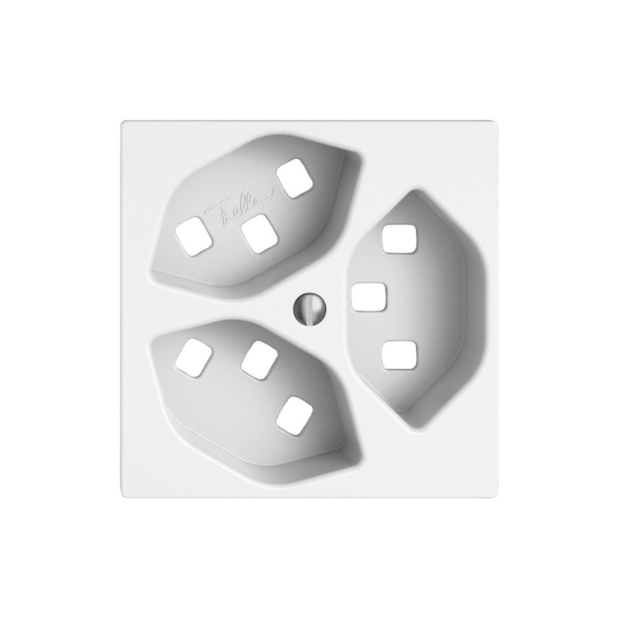 Montageset EDIZIO.liv SNAPFIX® für 3×T23 ws