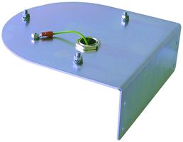 Wandhalter Hugentobler Typ 921 für Drehspiegelleuchte Typ 94-V, 178×160×61mm