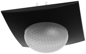 Détecteur de présence KNX ENC MDT SCN-P360K306.03 3-can 360° noir mat