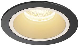 LED-Downlight SLV NUMINOS L 25.4W 2300lm 3000K 55° DIM Ø130×85mm sz/ws