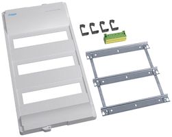 Ausbaupaket Hager volta ohne Rahmen/Tür 3-reihig