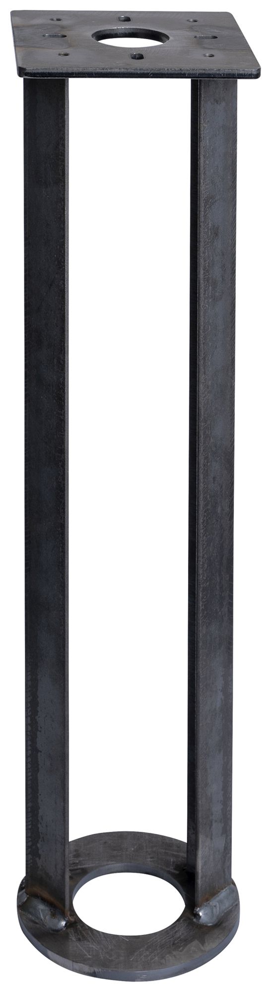 Ancoraggio per calcestruzzo DOTLUX WAY acciaio 120×120mm nero