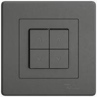 UP-Montageset EDIZIO.liv SNAPFIX® für Storenschalter und -taster m.4 Tasten dgu