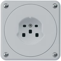 Presa INC HA robusto tipo 25 con morsetti a innesto grigio