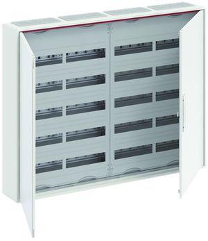 AP-Kleinverteiler ABB CA 45V, 4-Feld 5-reihig 240TE, Tür