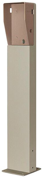 Montagesäule Scame BE-W einseitig 1553×250×175mm Stahl bronze